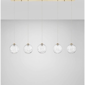 Lustra LED liniara design decorativ 3000K BLAZIK - Img 3