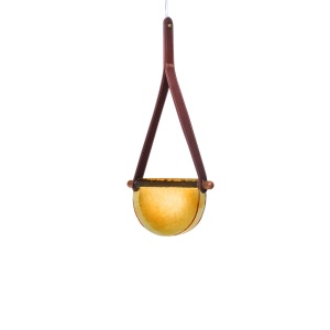 Lustra LED LUX, Lemn masiv, Sticla Topita, Dalì 191907 universul-luminii.ro