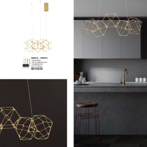 Lustra LED moderna design deosebit NEBULA 47cm - Img 8