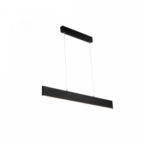 Lustra LED slim cu iluminat up/down Step 23W neagra