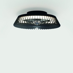 Lustra LED Smart cu Ventilator si telecomanda HIMALAYA negru 139657 universul-luminii.ro