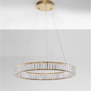 Lustra LED suspendata cristal design elegant AURELIA 40W - Img 3