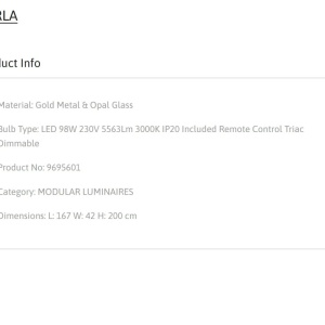 Lustra LED suspendata cu telecomanda design decorativ PERLA 138367 universul-luminii.ro