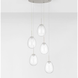 Lustra LED suspendata decorativa BRITA 5L - Img 3