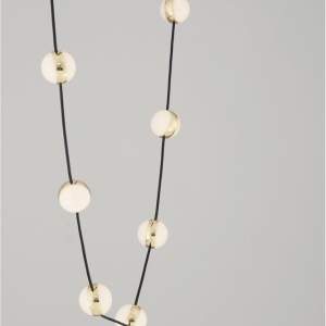 Lustra LED suspendata, deosebita design lux ALCINOE - Img 2