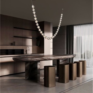 Lustra LED suspendata, deosebita design lux YFOS - Img 6