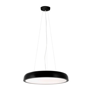 Lustra LED suspendata design circular COCOTTE D-43cm negru