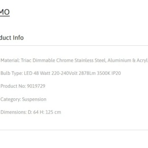 Lustra LED suspendata design circular ELMO 152617 universul-luminii.ro