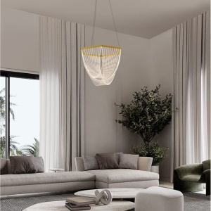 Lustra LED suspendata design deosebit Valentin - Img 14