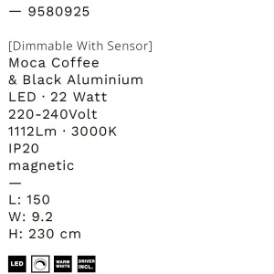Lustra LED suspendata design minimalist ELLI - Img 7