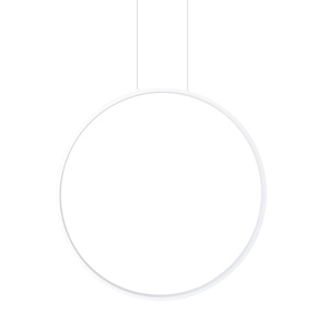 Lustra LED suspendata stil minimalist IP44 Visual Hor 24W alba