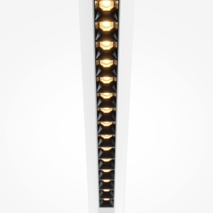 Lustra LED suspendata stil minimalist modern Motion alb - Img 3