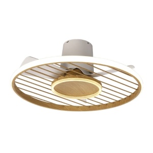 Lustra LED, Ventilator cu telecomanda, SOHO aspect lemn MA-8722