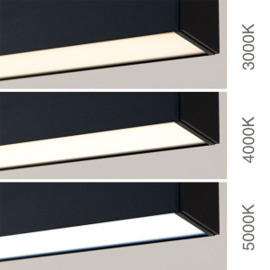 Lustra liniara aplicata/ suspendata LED CCT PALKKI 113cm, negru - Img 10