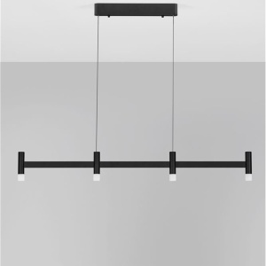 Lustra liniara cu 4 spoturi LED 3000K POETIC negru - Img 7
