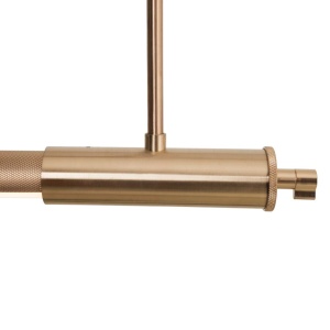 Lustra liniara suspendata LED Flusore cupru - Img 3