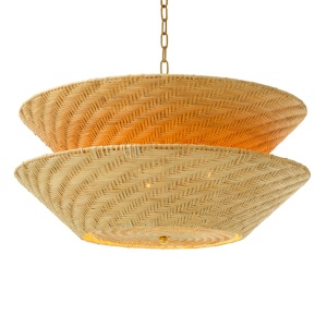 Lustra LUX design natural Tavira ratan