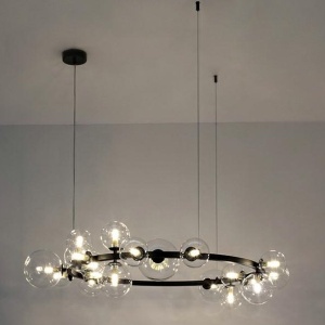 Lustra moderna cu 20 de surse de lumina LINEA R120 137767 universul-luminii.ro