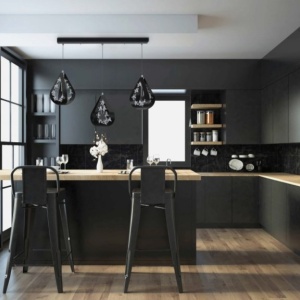 Lustra moderna cu 3 pendule design LUX realizata manual ALMOND XL B 219427 universul-luminii.ro