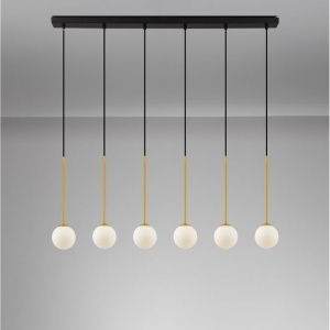 Lustra moderna cu 6 pendule SAVOY 232767 universul-luminii.ro