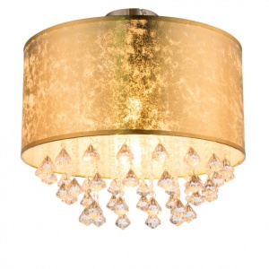 Lustra moderna design elegant 40cm Amy auriu 15187D3 GL