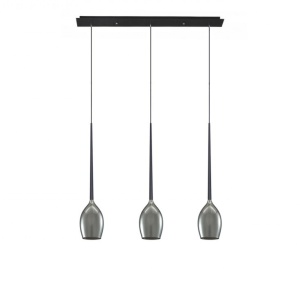 Lustra moderna Izza 3 fumurie ZZ AZ2937