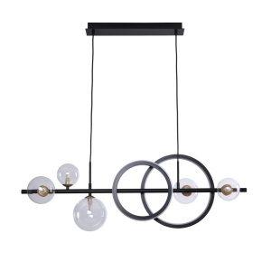 Lustra moderna suspendata LED CCT TAREMI