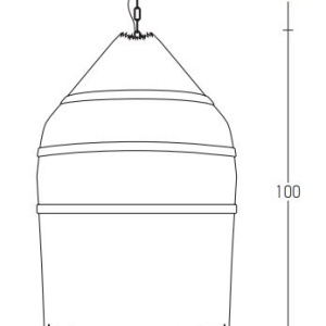 Lustra, Pendul boho style design natural RATAN 153277 universul-luminii.ro