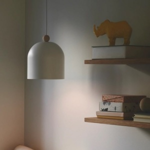 Lustra/Pendul camera copii design nordic Gaston alb - Img 3