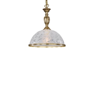 Lustra, Pendul clasic din alama si sticla 6202 101997 universul-luminii.ro
