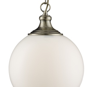 Lustra / Pendul design clasic Avalon alama antic / opal 3051AB SRT - Img 3