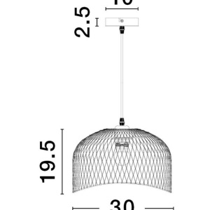 Lustra/Pendul design decorativ modern MIDORI 122257 universul-luminii.ro