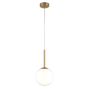 Lustra, Pendul design modern Basic form auriu, diametru 18cm