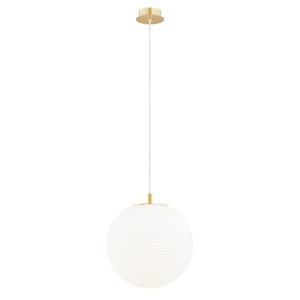 Lustra, Pendul design modern Evans 30cm, alb