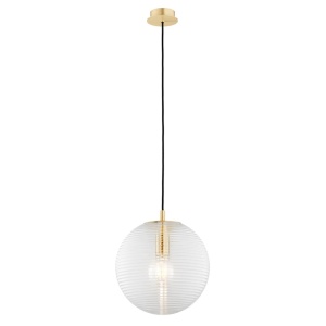 Lustra, Pendul design modern Evans 30cm, transparent