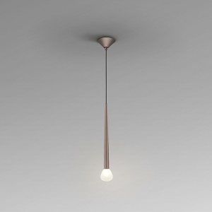 Lustra/ Pendul design modern Komet cafeniu - Img 2