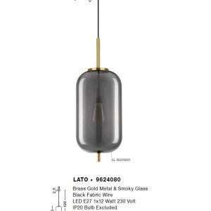 Lustra/Pendul design modern LATO D-22cm 138957 universul-luminii.ro