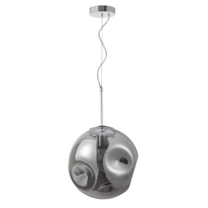 Lustra, Pendul design modern MAYAN, gri fumuriu NVL-9988103