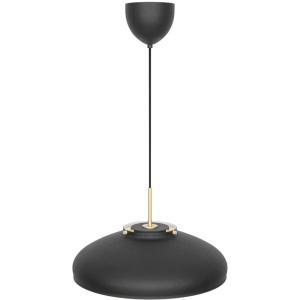 Lustra, Pendul Design Modern Minimalist, Metal, Latif negru 166917 universul-luminii.ro