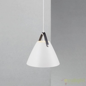Lustra / Pendul design nordic Strap 27 alb 84333001 DFTP - Img 4