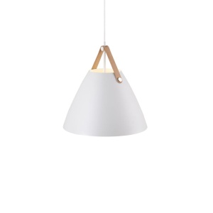 Lustra / Pendul design nordic Strap 36 alb 84343001 DFTP