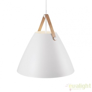 Lustra / Pendul design nordic Strap 48 alb 84353001 DFTP - Img 1