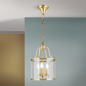 Lustra / Pendul design rustic Bruno HL 6-1677/3 bronze OR