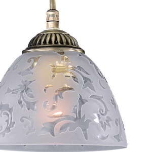 Lustra/Pendul din alama design italian D-14cm 6252 102287 universul-luminii.ro