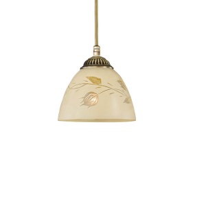 Lustra/Pendul din alama design italian D-14cm 6258 102197 universul-luminii.ro