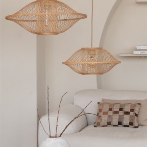 Lustra/Pendul Eco, Bambus, Maui natural, L 243477 universul-luminii.ro