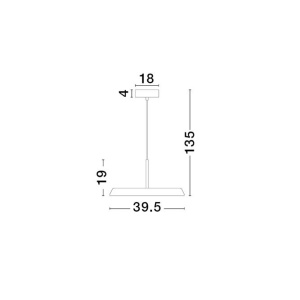 Lustra/Pendul LED design decorativ OPHELIA 245797 universul-luminii.ro