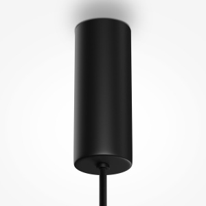 Lustra/Pendul LED design modern Gerhard 30cm negru 145927 universul-luminii.ro