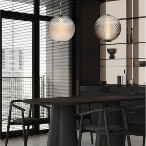 Lustra, Pendul LED, Sticla Opaca, AORA, NVL-9191244 170457 universul-luminii.ro