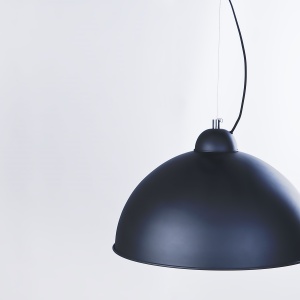 Lustra/Pendul metalic design modern 53cm TOMA BLACK 48167 universul-luminii.ro